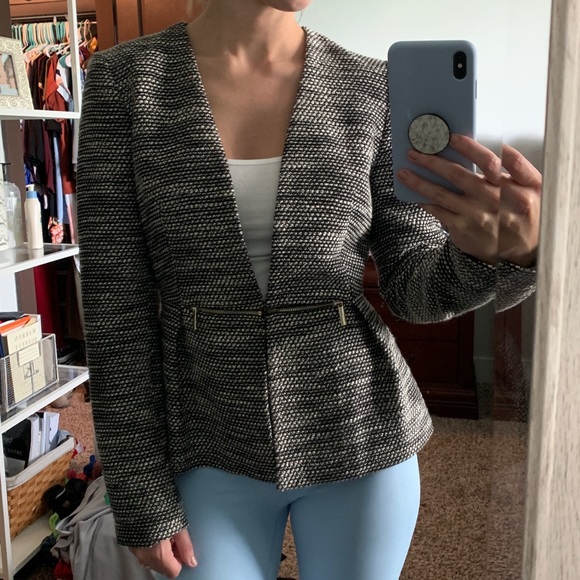 DKNY Peplum Blazer Jacket - Picture 2 of 5